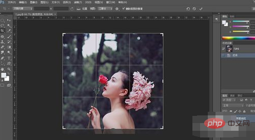 How to crop pictures in pscs6