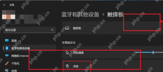 Win11怎么调节触摸板灵敏度
