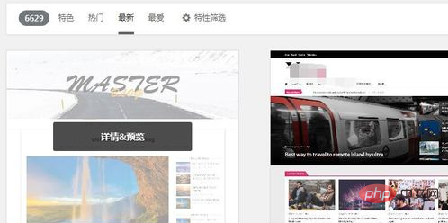 wordpress使用教程第三步:怎么安裝主題