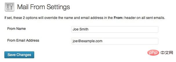 Does WordPress’ default email address need to be modified?