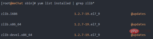 Comment vérifier si zlib est installé sous Linux