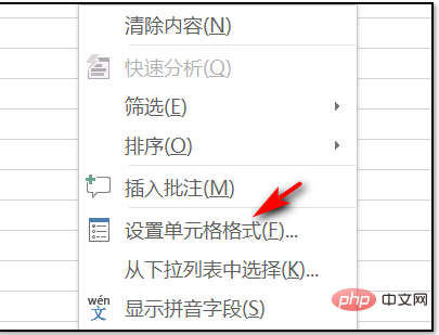 Why is there no 0 in the Excel table?