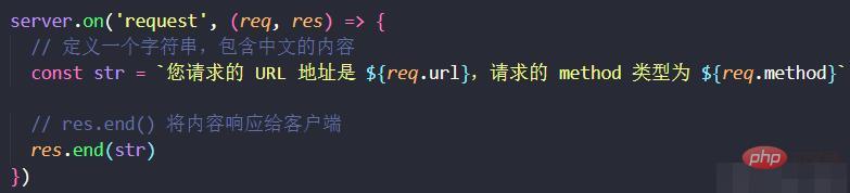 What should I do if node.js outputs Chinese garbled characters?
