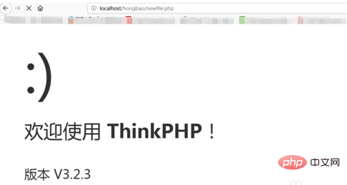 How to use thinkphp