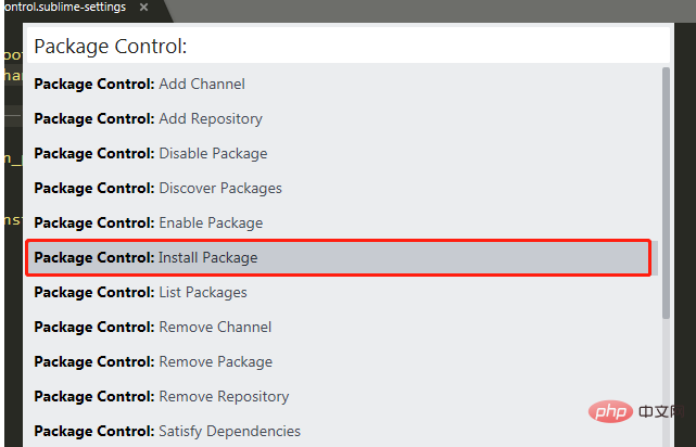 How to set sublime text3 to Chinese