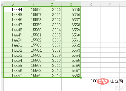 How to add numbers in batches in excel