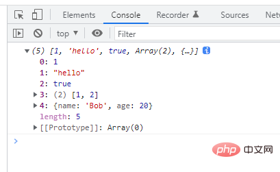 javascript數組裡可以包含物件嗎