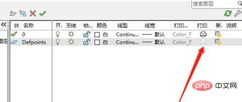 What does the defpoints layer do?