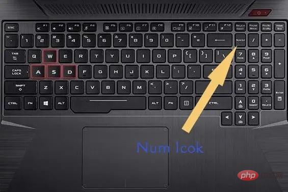 键盘上的数字键盘打不出来数字是怎么回事