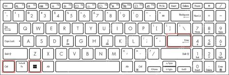Win11 讲述人键盘快捷键中标出 Caps Lock 和加减号