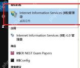 Win11 搜索并打开 Internet Information Services IIS 管理器