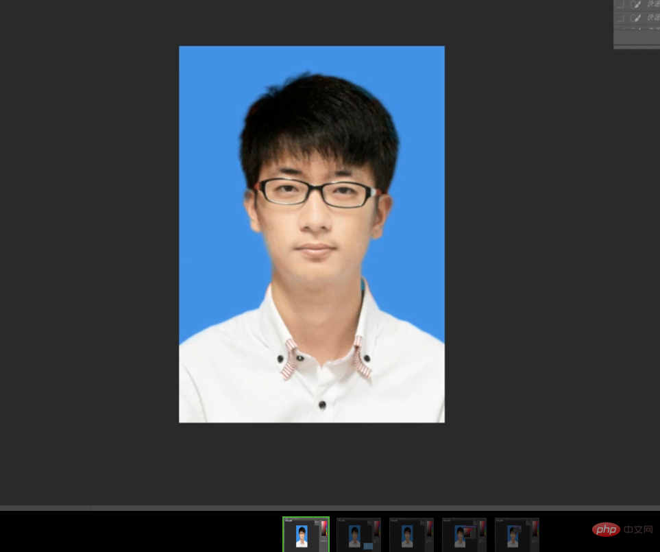 How to use PS to make a one-inch ID photo? (Specific steps)