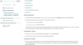 MySQL 26.7.0加入审计日志计数变量的官方页面截图,证明新闻主体和更新来源
