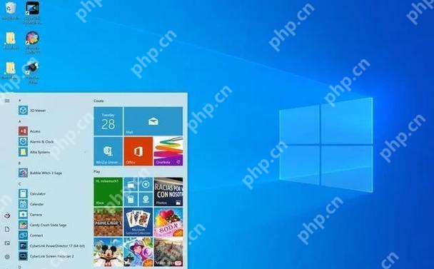 Win10 开始菜单恢复正常显示图标