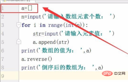 So kehren Sie die Reihenfolge der Zahlen in Python um