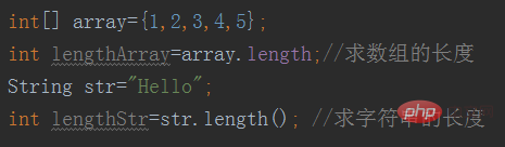 Does Java array have length method?