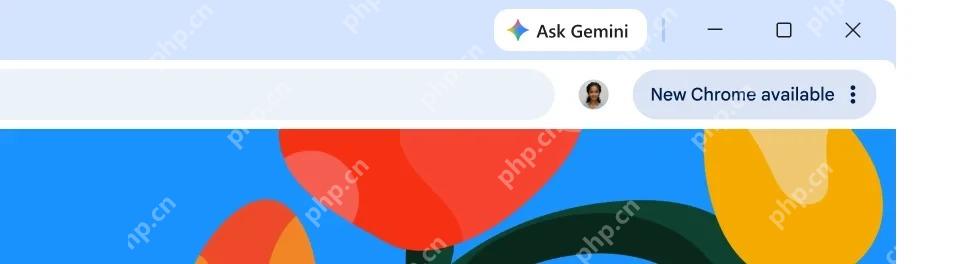 Chrome 新版本可用提示界面