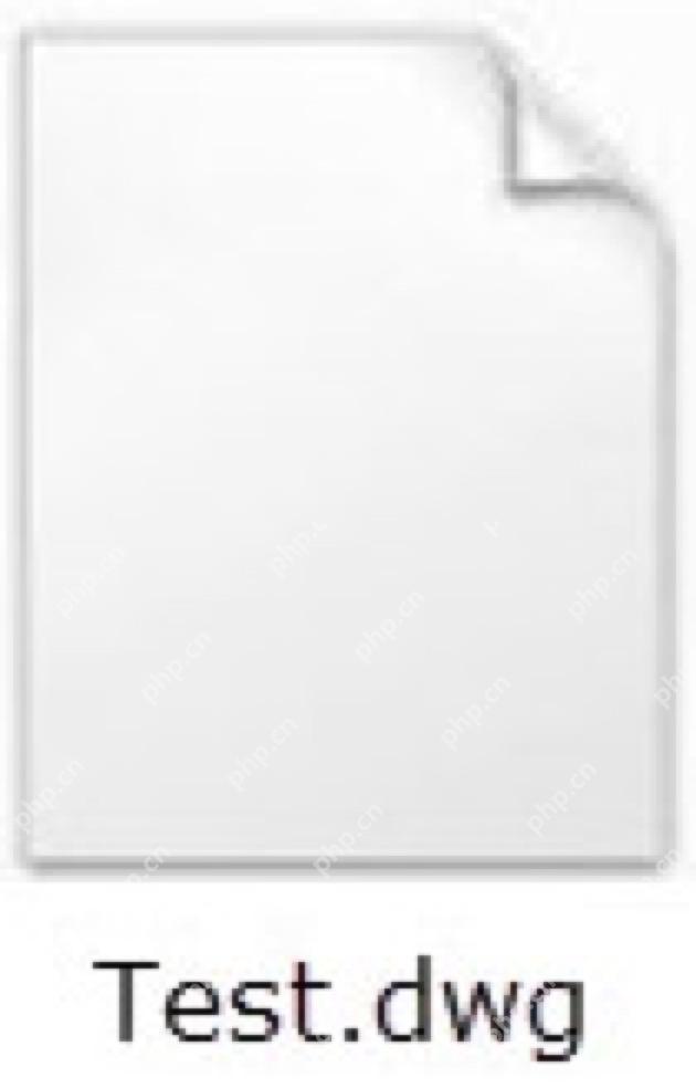 Windows 资源管理器里 DWG 文件没有 AutoCAD 图标的截图,证明双击打不开前先看当前 .dwg 图标和关联状态是否已经跑偏。