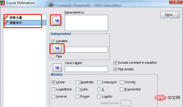 How to do linear regression in spss