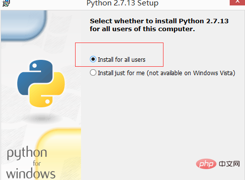 How to install python in win8