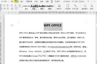 如何设置文档字符缩放?中间操作