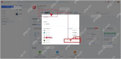 WPS 企业成员角色下拉与退出企业按钮