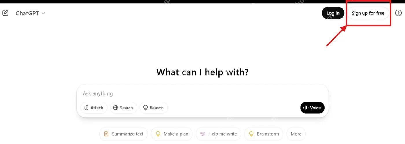 ChatGPT网页版登录和注册按钮