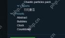 Wallpaper Engine Add Asset 窗口在 Presets 区域显示 Clock 和 Countdown 预设