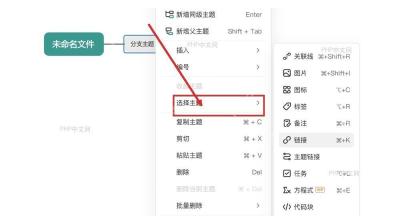 WPS思维导图主题右键菜单中显示复制主题和粘贴主题入口