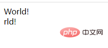 How to remove the first two characters of a string in php