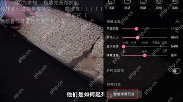 在视频播放页打开弹幕列表查找自己发送的弹幕