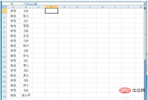 How to extract persons name in excel