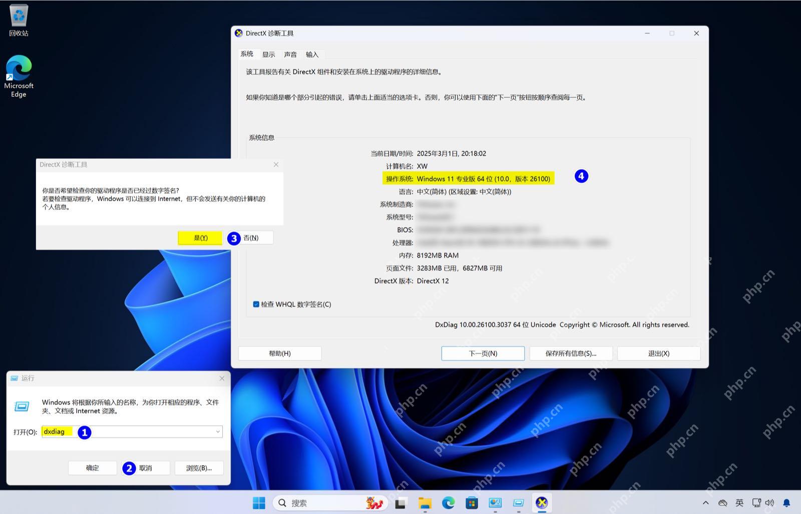 Win11 设置存储页面查看 C 盘空间占用分类