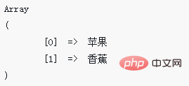 PHP 배열은 숫자 아래 첨자만 지원합니까?