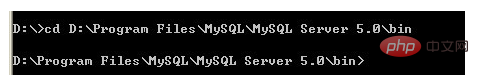 How to start mysql using win r