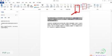 Word 功能区切换到插入选项卡并标出首字下沉入口