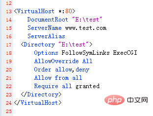 phpStudy設定多站點多網域步驟