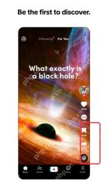 TikTok APP 同领域视频推荐界面