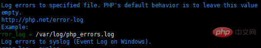 How to enable php error log in centos