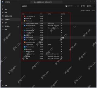 win11开机自启动怎么关闭_win11软件自启动禁用步骤 - php中文网