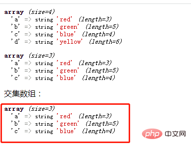 php怎么判断数组a是否完全属于数组b