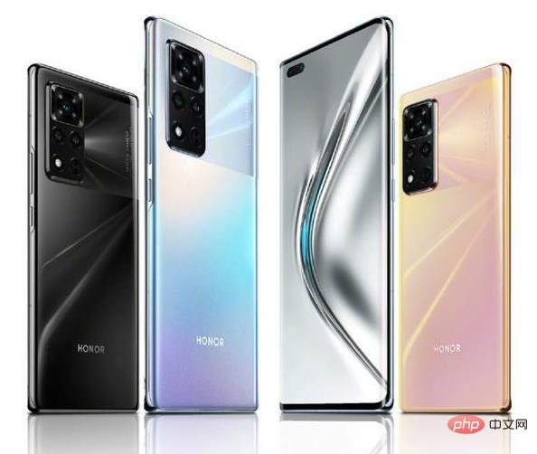 How big is the screen of Honor v40