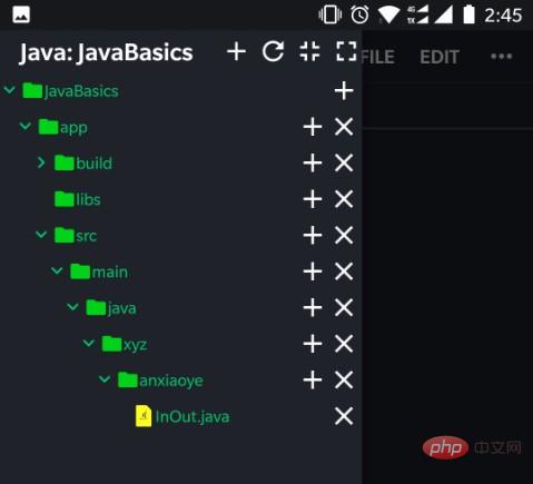 How to write java on mobile phone