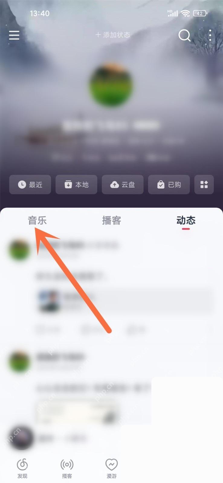 网易云音乐app怎么查看听歌排行步骤图2