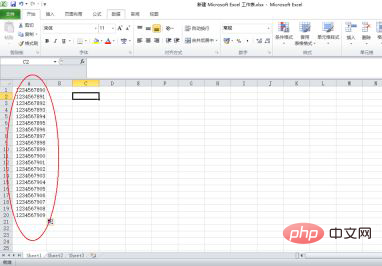 How to divide a column of data into multiple columns