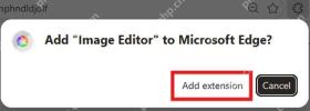 Microsoft Edge添加扩展权限确认窗口