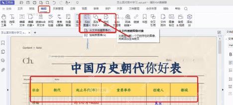 PDF编辑器编辑栏中添加文本和添加形状工具服务于表格文字区域