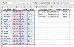Excel FILTER 多条件筛选候选记录
