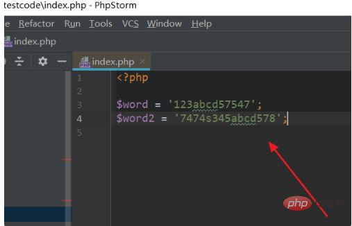 What is the phpstorm replacement shortcut key?