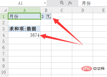 Wie man in Excel automatisch eine monatliche Summierung durchführt